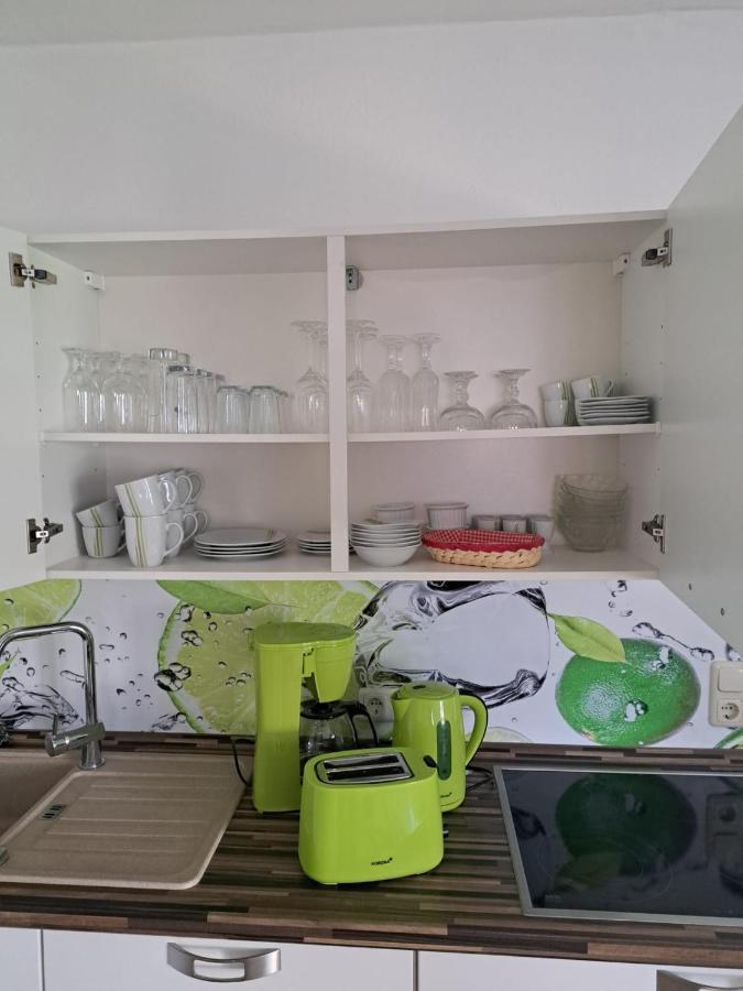Ferienwohnung Rosengarten บัลเลนชเตดท์ ภายนอก รูปภาพ