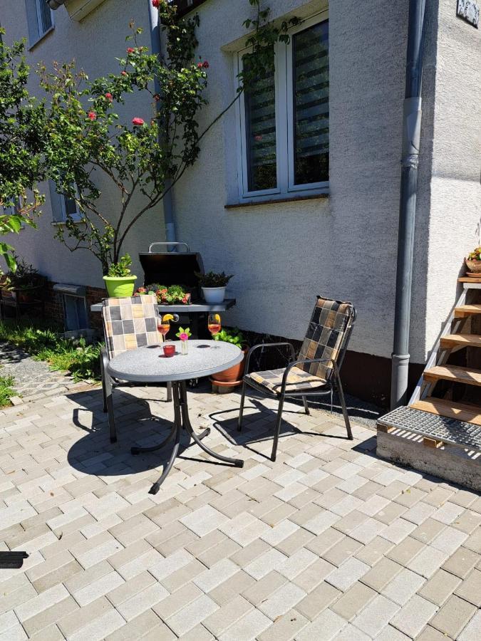 Ferienwohnung Rosengarten บัลเลนชเตดท์ ภายนอก รูปภาพ