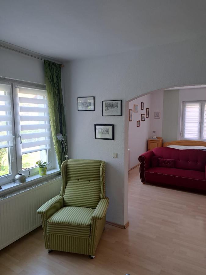Ferienwohnung Rosengarten บัลเลนชเตดท์ ภายนอก รูปภาพ